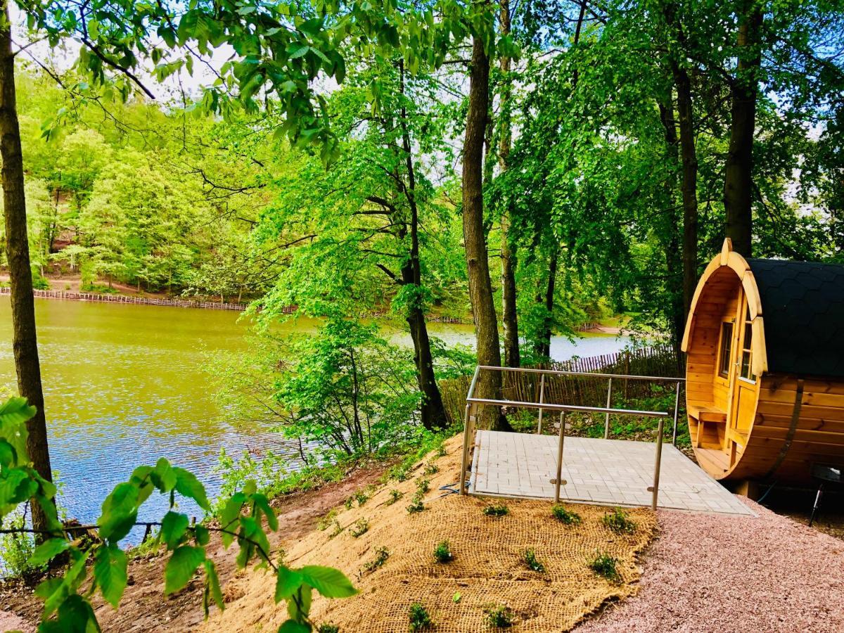 Ferienwohnungen & Campingfaesser Am Kunstteich Wettelrode Exterior foto
