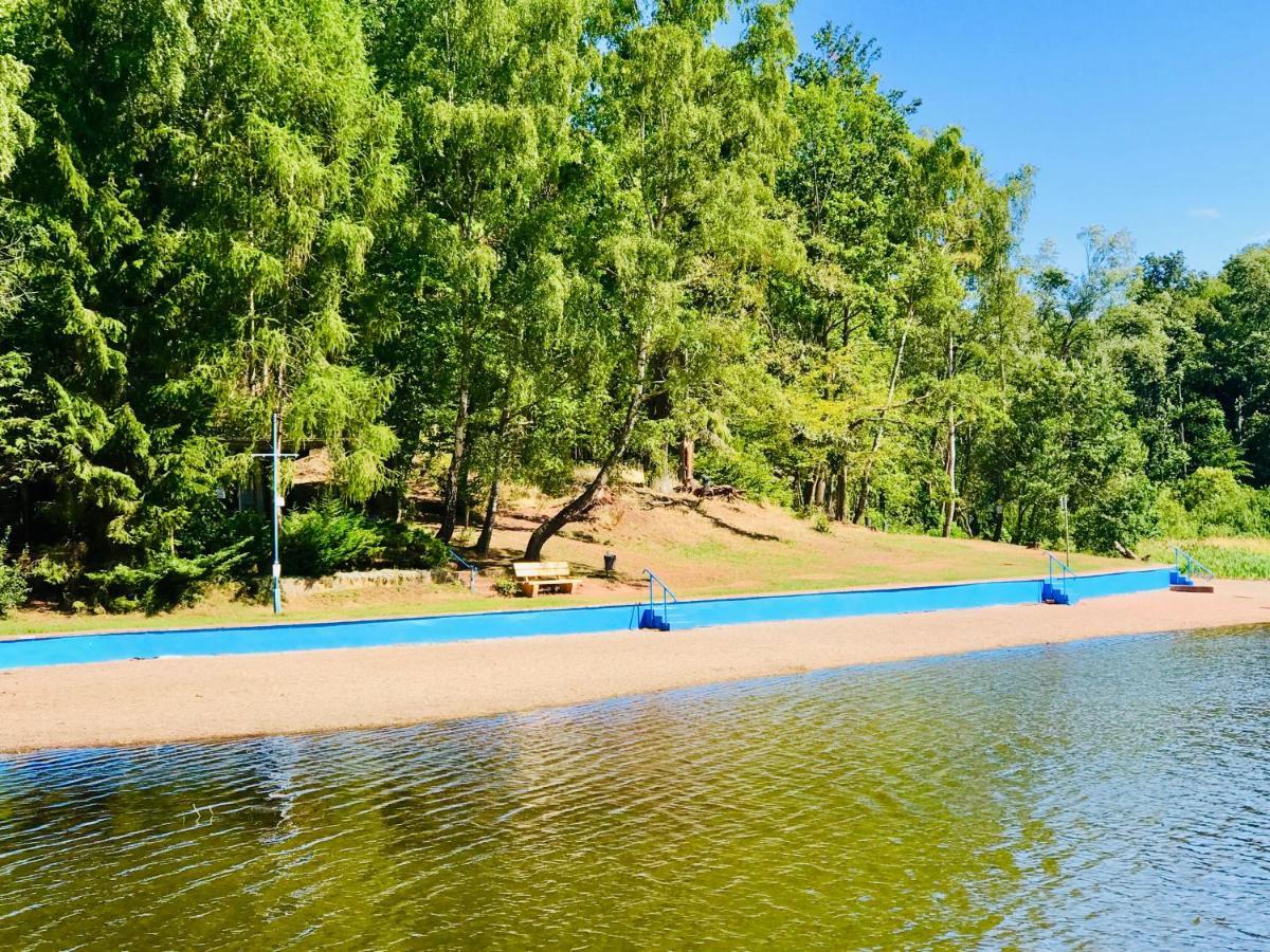 Ferienwohnungen & Campingfaesser Am Kunstteich Wettelrode Exterior foto