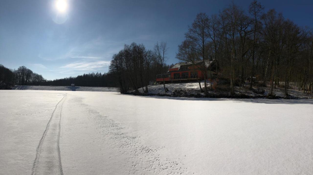 Ferienwohnungen & Campingfaesser Am Kunstteich Wettelrode Exterior foto